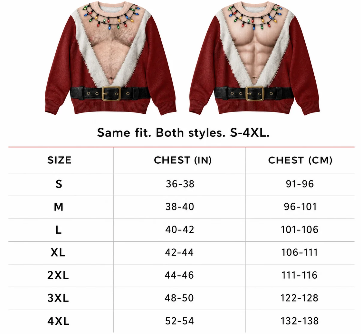 Chesty Claus-Sweater